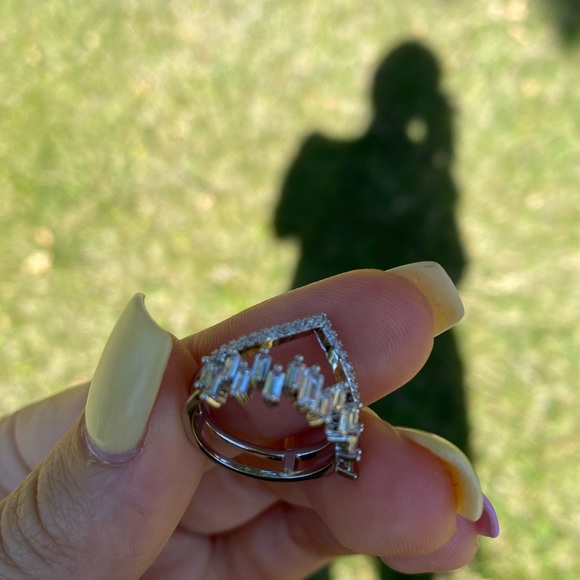 NEW Sterling silver Diamond Ring - Picture 5 of 5